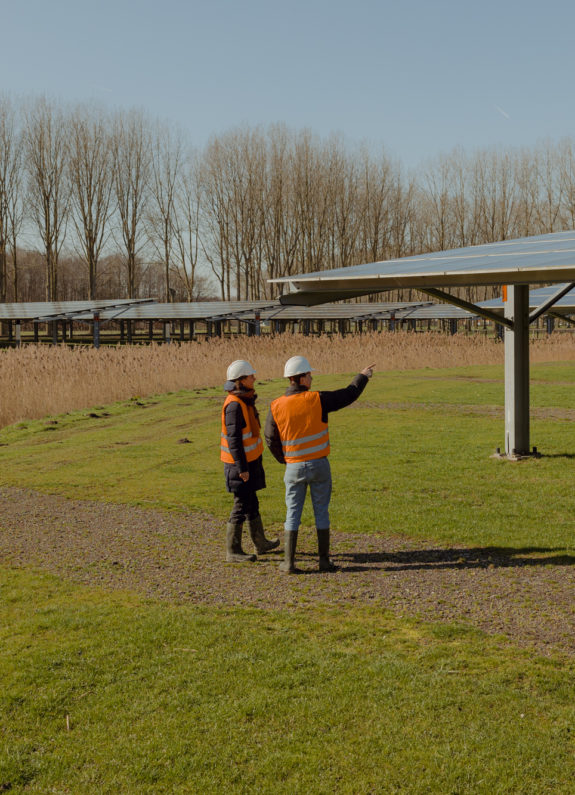 Solar carport biddinghuizen