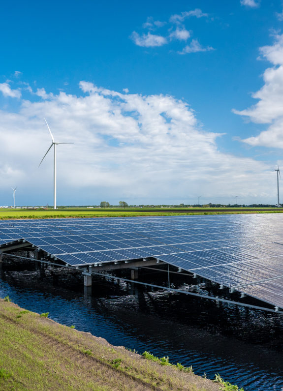 Waterstofproject H2Hollandia bij zonnepark Vloeivelden Hollandia